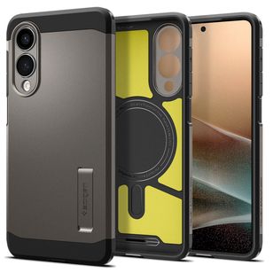 Spigen Tough Armor Backcover MagSafe Samsung Galaxy S25 Edge - Gunmetal