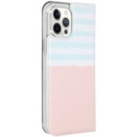 Gestalte deine eigene Compact Gel Klapphülle Apple iPhone 12 Pro Max - Weiß