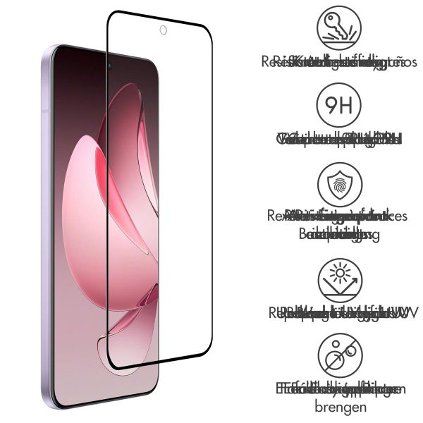 Accezz Screen Protector aus gehärtetem Glas Oppo Reno 13 Pro