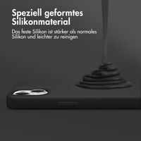 Accezz Liquid Silikoncase mit MagSafe Apple iPhone 17 - Schwarz