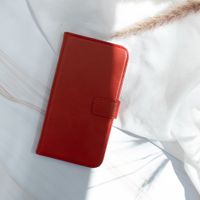 Selencia Echtleder Klapphülle Samsung Galaxy S20 - Rot