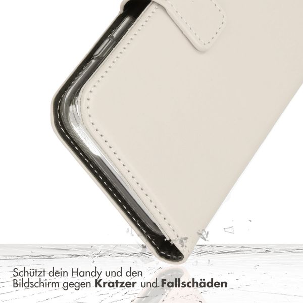 Selencia Echtleder Klapphülle Samsung Galaxy A52(s) (5G/4G) - Greige