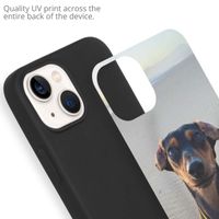 Gestalte deine eigene Apple iPhone 13 Gel Hülle - Schwarz