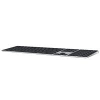 Apple Magic Keyboard mit Numerisches Tastenfeld und Touch ID - Kabellose Tastatur - QWERTY / UK (2024) - Schwarz