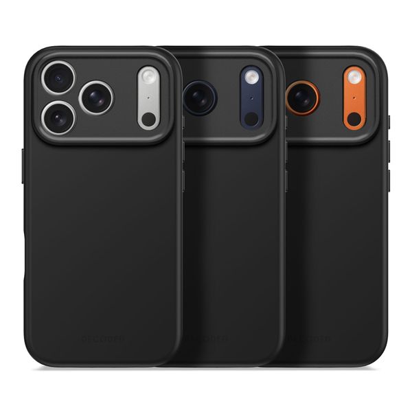 Decoded Silikon-Case MagSafe Apple iPhone 17 Pro Max - Phantom Black