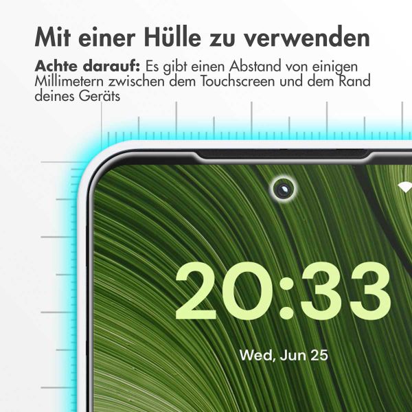 Accezz Screen Protector aus gehärtetem Glas Fairphone 6 / 6+