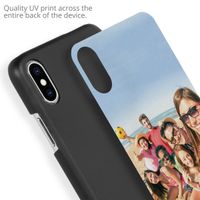 Gestalte deine eigene Hardcase Hülle Apple iPhone X / Xs - Schwarz