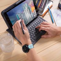 ZAGG Messenger Folio 2 Tastaturhülle Apple iPad 11 (2025) 11 Zoll A16 / iPad 10 (2022) 10.9 Zoll - QWERTY / NL - Charcoal Grey