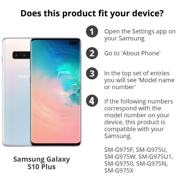 Gestalte deine eigene Clear Case Samsung Galaxy S10 Plus - Transparent