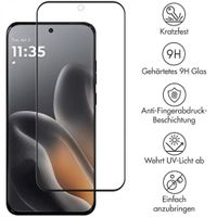 Accezz Full Cover Screen Protector aus gehärtetem Glas Motorola Edge 70 Fusion