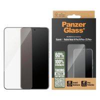 PanzerGlass Ultra-Wide Fit Antibakterieller Displayschutz Xiaomi Redmi Note 14 Pro (4G/5G) / 14 Pro Plus / 13 Pro Plus