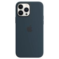 Apple Silikon-Case MagSafe Apple iPhone 13 Pro Max - Blau