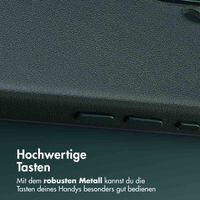Accezz MagSafe Leather Backcover Apple iPhone 16 - Cedar Green