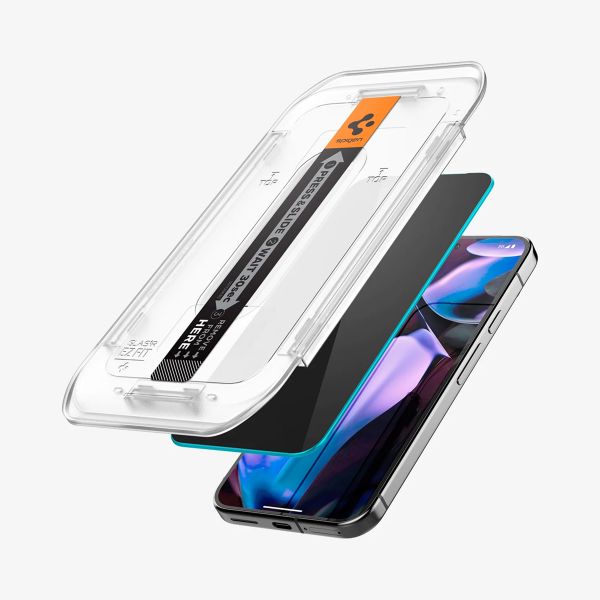 Spigen GLAStR Privacy EZ Fit Displayschutzfolie + Applicator - 2er-Pack Google Pixel 9 Pro XL / 10 Pro XL