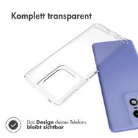 Accezz Clear TPU Backcover Motorola Edge 50 Pro - Transparent