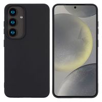 Accezz Color TPU Hülle Samsung Galaxy S25 - Schwarz