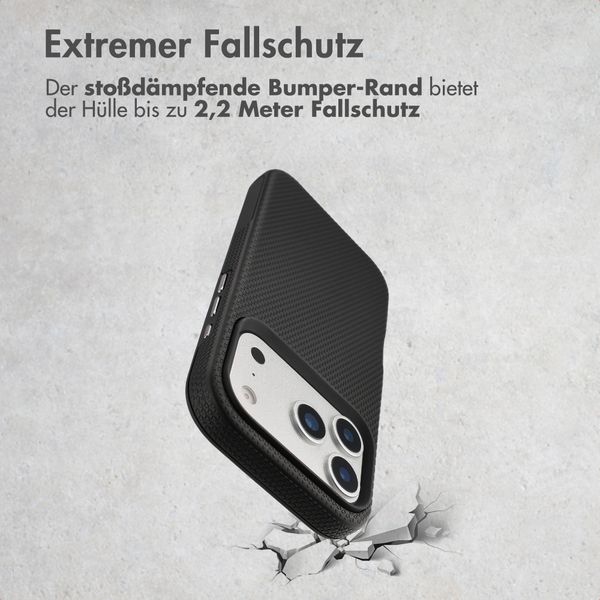 Accezz Tough Back Cover mit MagSafe Apple iPhone 17 Pro - Schwarz