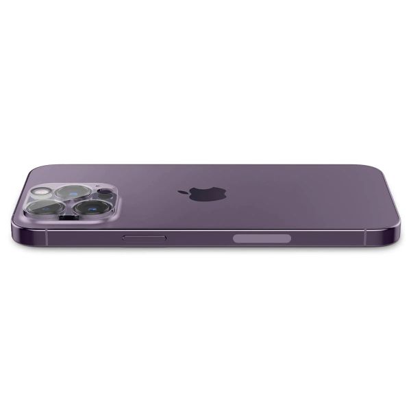 Spigen GLAStR Optik Camera Lens Protector - Kamerainsel-Schutz (2er-Pack) Apple iPhone 14 Pro (Max) - Transparent