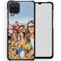 Gestalte deine eigene Hardcase Hülle Samsung Galaxy A12 - Schwarz