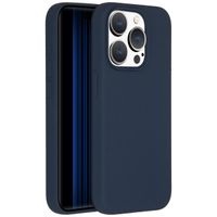 Accezz Liquid Silikoncase mit MagSafe Apple iPhone 15 Pro - Dunkelblau