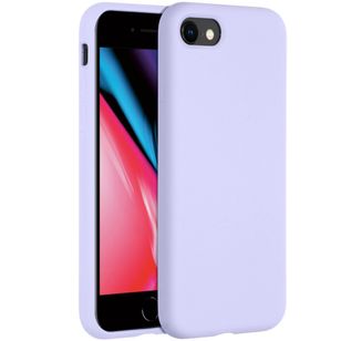 Accezz Liquid Silikoncase Apple iPhone SE (2022 / 2020) / 8 / 7 - Violett