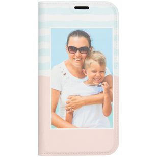 Gestalte deine eigene Compact Gel Klapphülle Apple iPhone 11 Pro Max - Weiß