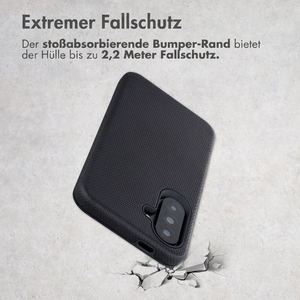 Accezz Tough Back Cover mit MagSafe Samsung Galaxy A37 (5G) - Schwarz