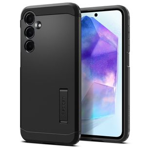 Spigen Tough Armor Backcover Samsung Galaxy A55 - Schwarz