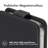 Accezz Flip Case Apple iPhone 17e / 16e - Schwarz