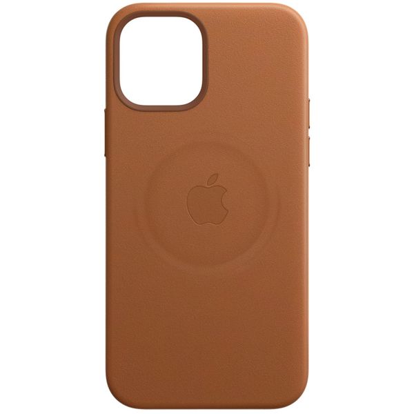 Apple Leder-Case MagSafe Apple iPhone 12 Mini - Saddle Brown