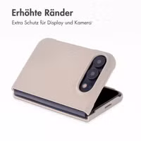 Accezz Liquid Silikoncase mit MagSafe Apple iPhone Duo - Stone