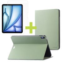 Accezz Classic Tablet Case Apple iPad 11 (2025) 11 Zoll A16 / iPad 10 (2022) 10.9 Zoll - Grün