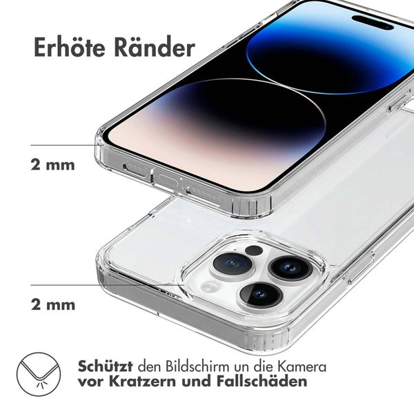 Accezz Xtreme Impact Case Apple iPhone 15 Pro Max - Transparent