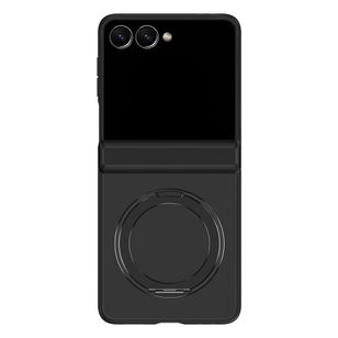 Accezz Color Backcover mit MagSafe und Ringständer Samsung Galaxy Z Flip 8 - Schwarz