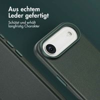 Accezz MagSafe Leather Backcover Apple iPhone Air - Cedar Green