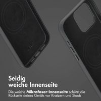 Accezz 2-in-1 Klapphülle aus Leder mit MagSafe Apple iPhone 15 Pro Max - Onyx Black