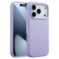 Accezz Liquid Silikoncase mit MagSafe Apple iPhone 17 Pro - Lavender Gray