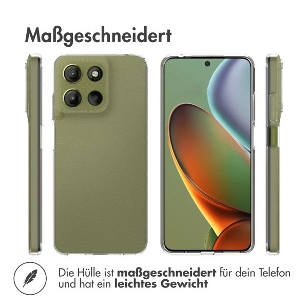 Accezz Clear TPU Backcover Motorola Moto G15 / G15 Power - Transparent