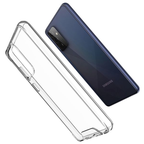 Accezz Xtreme TPU Cover Samsung Galaxy A72 - Transparent