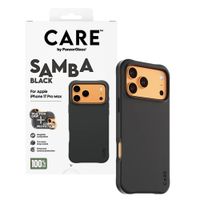 CARE by PanzerGlass Modisches Case Samba mit MagSafe Apple iPhone 17 Pro Max - Schwarz