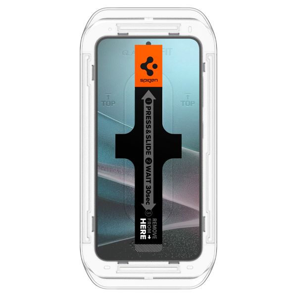 Spigen GLAStR Privacy EZ Fit Displayschutzfolie + Applicator - 2er-Pack Samsung Galaxy S25 / S24