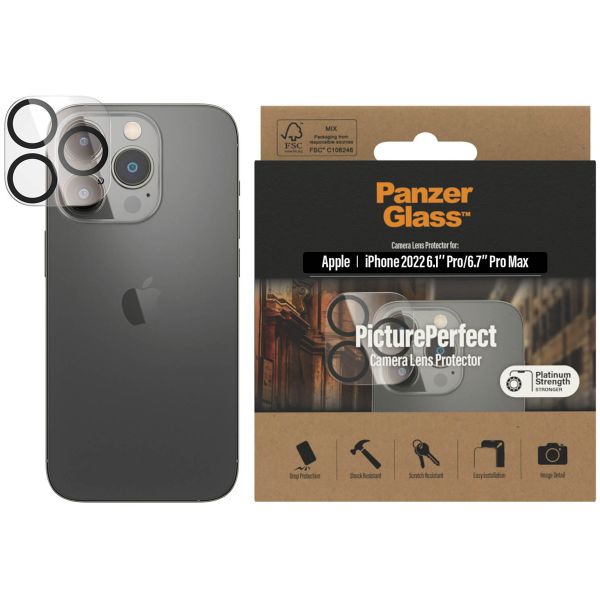 PanzerGlass PicturePerfect Kameralinsenschutz Apple iPhone 14 Pro (Max) - Transparent