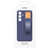 Samsung Original Standing Grip Backcover Samsung Galaxy S24 FE - Black & Blue