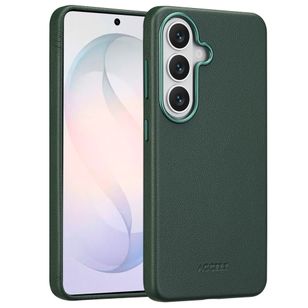 Accezz MagSafe Leather Backcover Samsung Galaxy S26 - Cedar Green