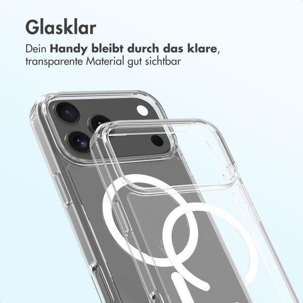 Accezz Xtreme Impact Backcover mit MagSafe Apple iPhone 17 Pro Max - Transparent