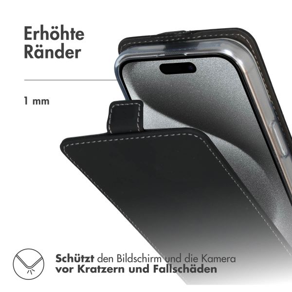 Accezz Flip Case Apple iPhone 16 Pro Max - Schwarz