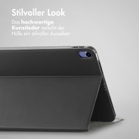 Accezz Classic Klapphülle Apple iPad Mini 7 (2024) / iPad Mini 6 (2021) - Schwarz
