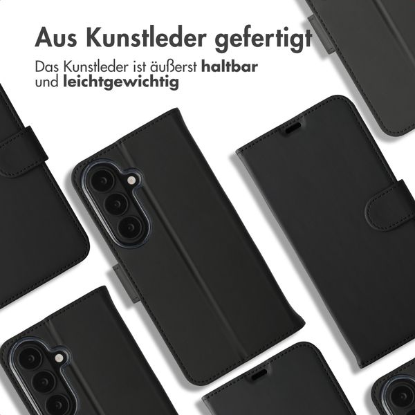 Accezz Wallet TPU Klapphülle Samsung Galaxy S26 Plus - Schwarz