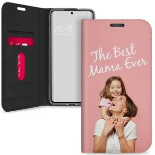 Gestalte deine eigene Compact Gel Klapphülle Samsung Galaxy S23 Plus - Weiß