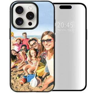 Gestalte deine eigene Hardcase Hülle Apple iPhone 15 Pro - Schwarz